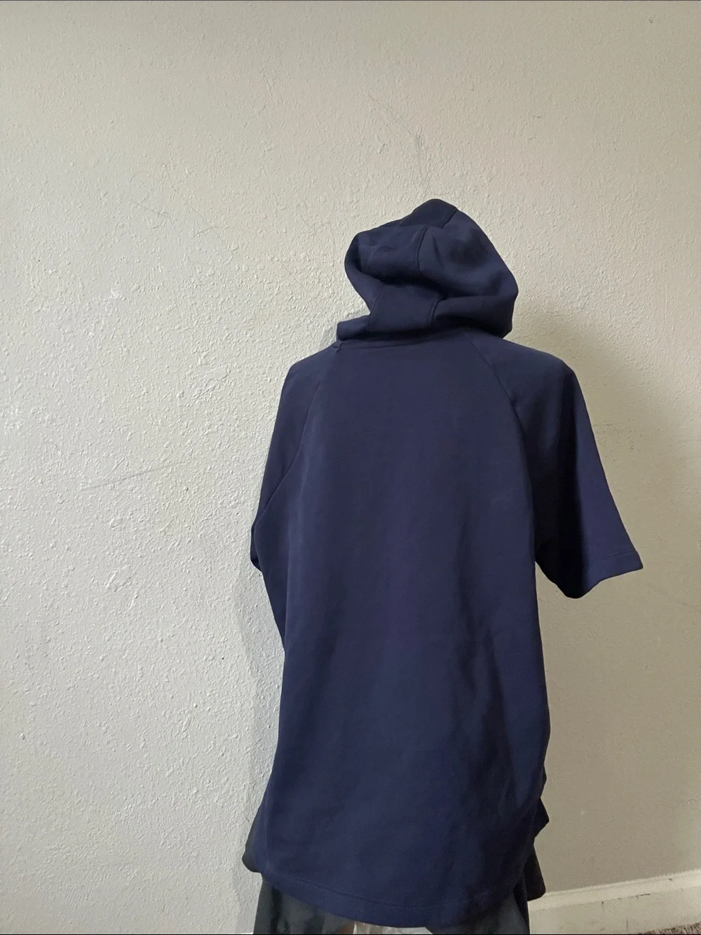 Hooded sweatshirt on mannequin